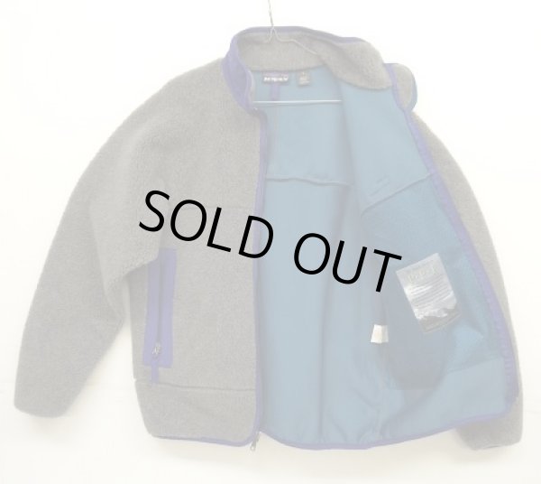 画像5: 90'S PATAGONIA ”雪無しタグ" 初期レトロX 裏地P.E.F フリースジャケット グレー/ブルー USA製 (MINT CONDITION)