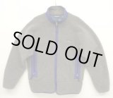 画像: 90'S PATAGONIA ”雪無しタグ" 初期レトロX 裏地P.E.F フリースジャケット グレー/ブルー USA製 (MINT CONDITION)