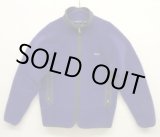 画像: 90'S PATAGONIA ”旧タグ" 初期レトロX 裏地P.E.F フリースジャケット ダークブルー/ブラック USA製 (VINTAGE)