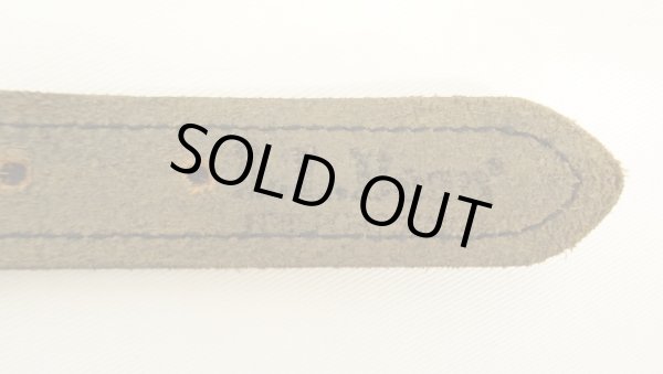 画像3: 90'S LL Bean "SOLID BRASSバックル" メッシュレザーベルト ブラック USA製 (VINTAGE)