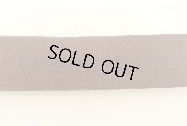 画像3: 90'S LL Bean "SOLID BRASSバックル" レザーベルト ブラウン USA製 (VINTAGE)