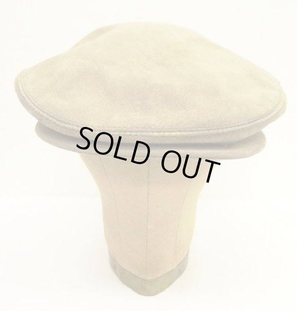 画像2: 80'S LL Bean "HAND TAILORED" レザー ハンチング ベージュ USA製 (DEADSTOCK)