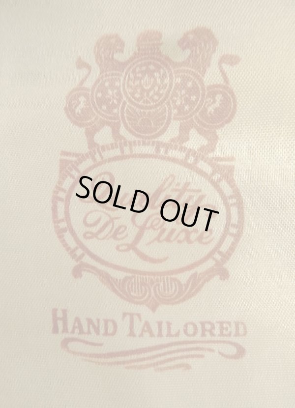 画像6: 80'S LL Bean "HAND TAILORED" レザー ハンチング ベージュ USA製 (DEADSTOCK)