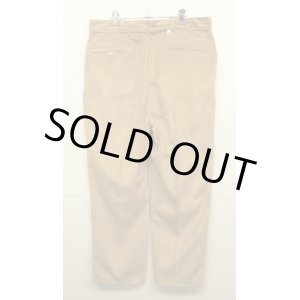 画像: 70'S DICKIES 874 チビタグ コーデュロイパンツ ベージュ 42TALONジップ USA製 (VINTAGE)