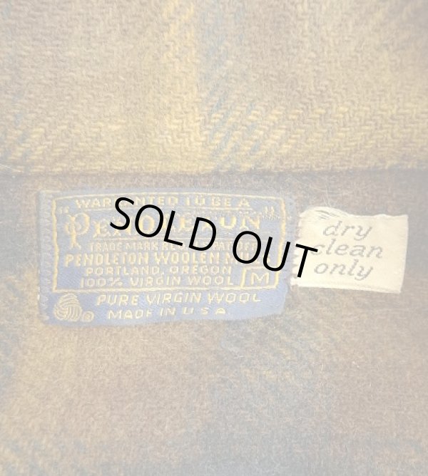 画像2: 70'S PENDLETON ウール マッキーノジャケット オンブレチェック USA製 (VINTAGE)