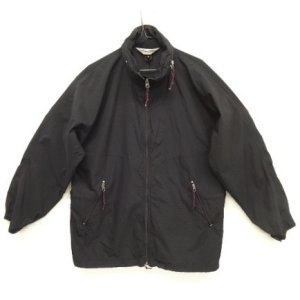 画像: 90'S EMS (EASTERN MOUNTAIN SPORTS) 三角タグ フード付き ナイロンジャケット ブラック (VINTAGE)