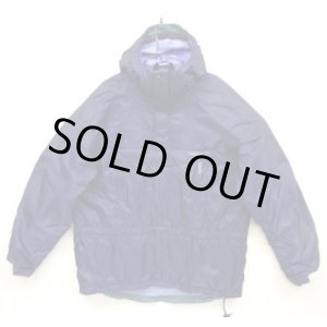 画像: 90'S PATAGONIA 旧タグ リップストップナイロン アノラックパーカー ネイビー/グリーン (VINTAGE)