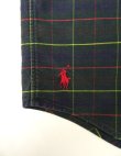 画像3: 90'S RALPH LAUREN "THE BIG OXFORD" 裾ロゴ刺繍 オックスフォード 長袖 BDシャツ チェック柄 (VINTAGE)