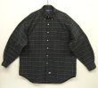 画像1: 90'S RALPH LAUREN "THE BIG OXFORD" 裾ロゴ刺繍 オックスフォード 長袖 BDシャツ チェック柄 (VINTAGE)