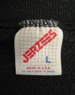 画像2: 80'S JERZEES ラグランスリーブ クルーネック スウェットシャツ ブラック USA製 (VINTAGE)