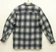 画像5: 00'S PENDLETON "BOARD SHIRT" ウール オープンカラーシャツ オンブレチェック (DEADSTOCK)