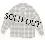 画像: 90'S PENDLETON "BOARD SHIRT" ウール オープンカラーシャツ オンブレチェック USA製 (VINTAGE)