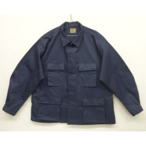 画像: アメリカ軍 PX品 "VITIN GARMENT MFG CORP製" BDUジャケット ネイビー USA製 (DEADSTOCK)