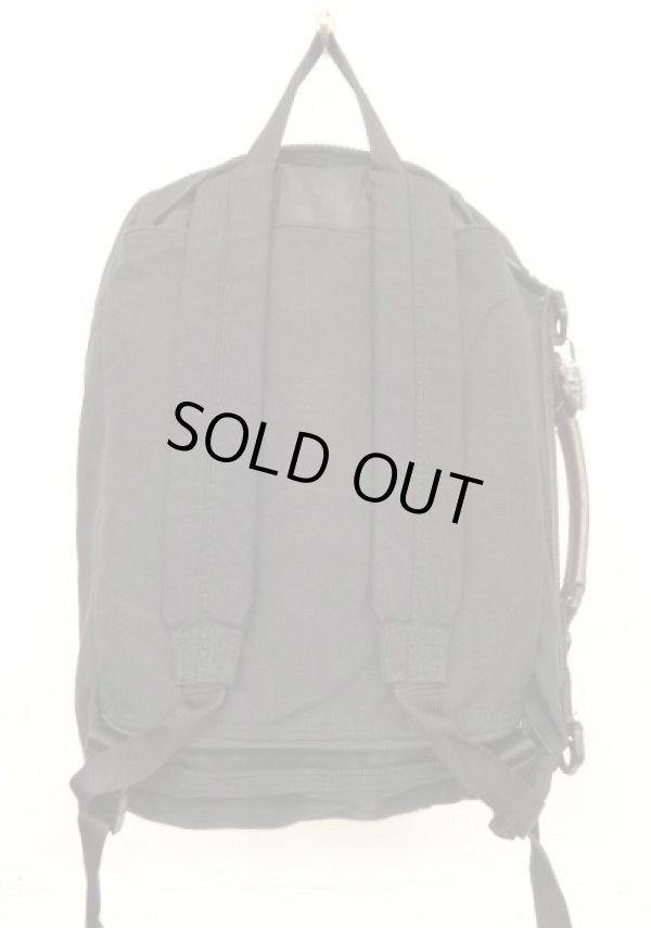 画像9: 90'S EDDIE BAUER 黒タグ 2WAY ナイロンバッグ ブラック (VINTAGE)