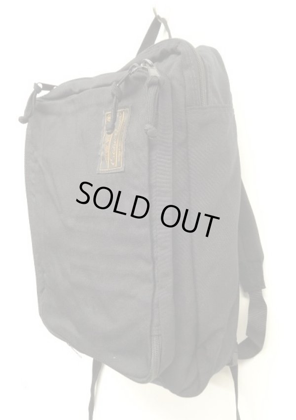 画像8: 90'S EDDIE BAUER 黒タグ 2WAY ナイロンバッグ ブラック (VINTAGE)