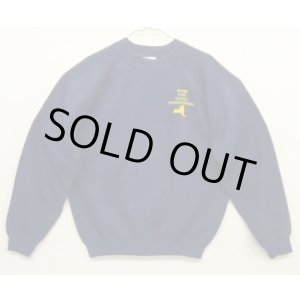 画像: 80'S EMPIRE STATE CAPITAL VOLKSSPORTERS ラグランスリーブ クルーネック スウェットシャツ ネイビー USA製 (VINTAGE)