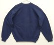 画像4: 80'S EMPIRE STATE CAPITAL VOLKSSPORTERS ラグランスリーブ クルーネック スウェットシャツ ネイビー USA製 (VINTAGE)