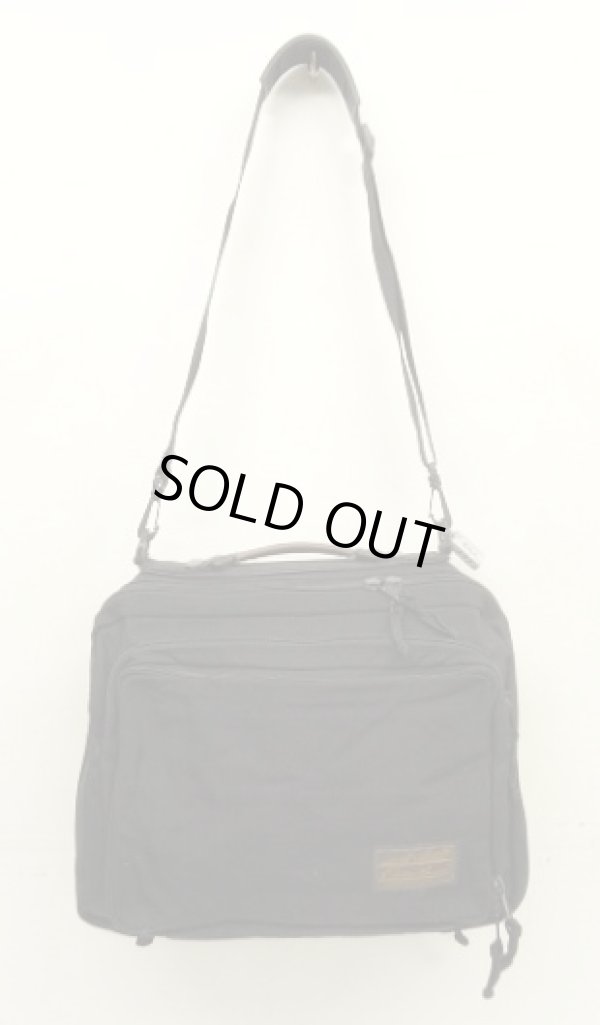 画像5: 90'S EDDIE BAUER 黒タグ 2WAY ナイロンバッグ ブラック (VINTAGE)