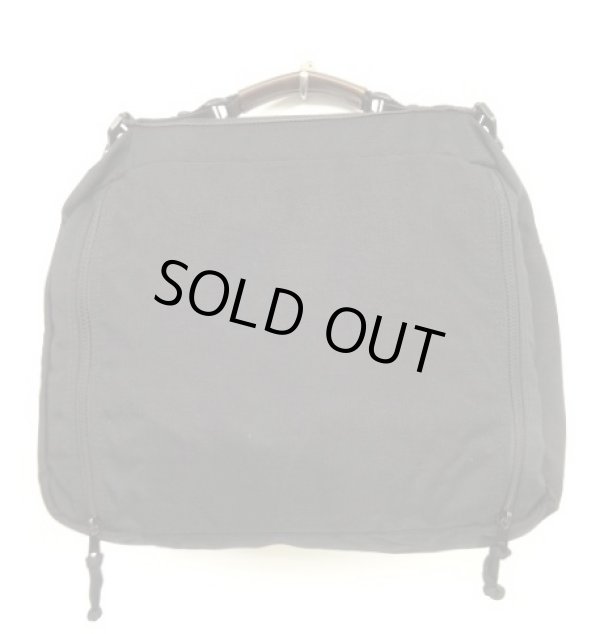 画像6: 90'S EDDIE BAUER 黒タグ 2WAY ナイロンバッグ ブラック (VINTAGE)