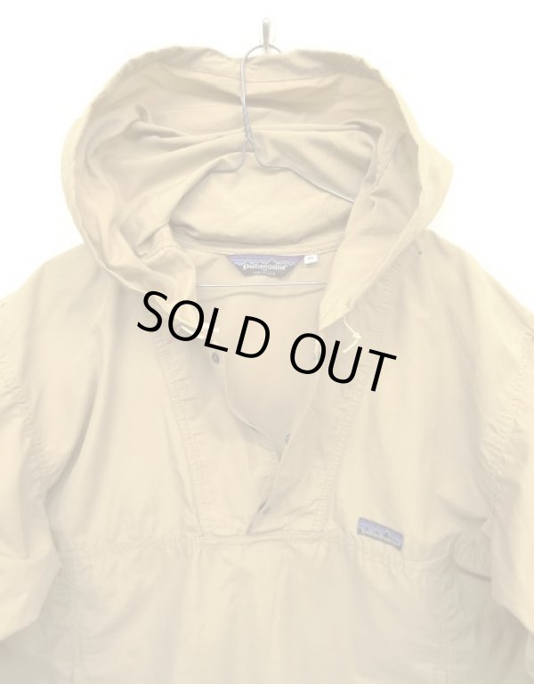画像4: 80'S PATAGONIA 旧タグ ナイロン アノラックジャケット タン USA製 (VINTAGE)