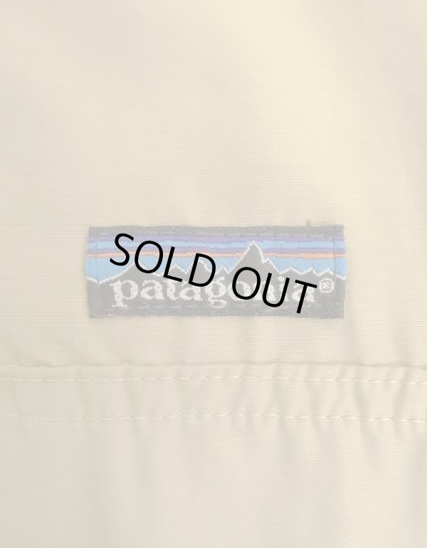 画像3: 80'S PATAGONIA 旧タグ ナイロン アノラックジャケット タン USA製 (VINTAGE)