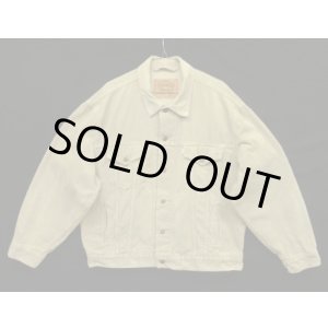 画像: 90'S EURO LEVIS "70503" 4thモデル コーデュロイジャケット ベージュ イタリア製 (VINTAGE)