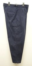 画像4: 90'S RALPH LAUREN "POLO SPORT" ツープリーツ チノ カーゴパンツ ネイビー USA製 (VINTAGE)