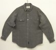 画像1: 80'S RALPH LAUREN "白タグ" メタルボタン シャンブレー ワークシャツ ブラック (VINTAGE)