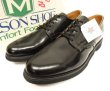 画像1: 80'S MASON SHOE レザー ポストマンシューズ ブラック USA製 (DEADSTOCK)