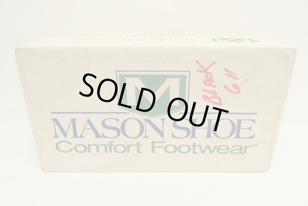 画像4: 80'S MASON SHOE レザー ポストマンシューズ ブラック USA製 (DEADSTOCK)