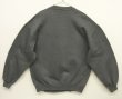 画像4: 90'S RUSSELL ATHLETIC 前Vガゼット付き クルーネック スウェットシャツ チャコール メキシコ製 (VINTAGE)