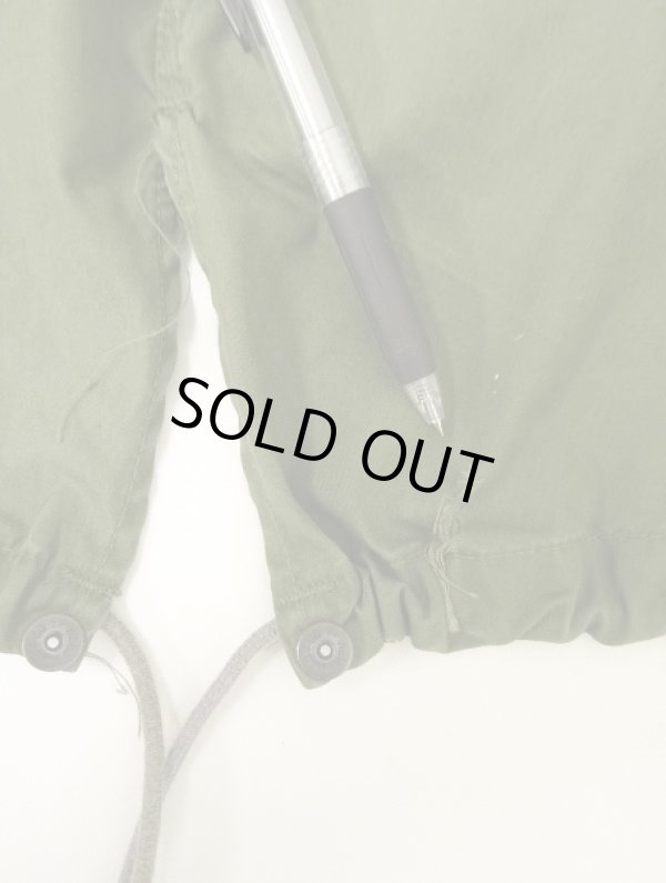 画像7: 80'S アメリカ軍 US ARMY "M-65" フィッシュテールパーカー ミリタリーグリーン SMALL (VINTAGE)