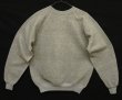画像1: 80'S DISCUS ATHLETIC 脇の下ガゼット付き ラグランスリーブ スウェットシャツ ヘザーグレー USA製 (VINTAGE)