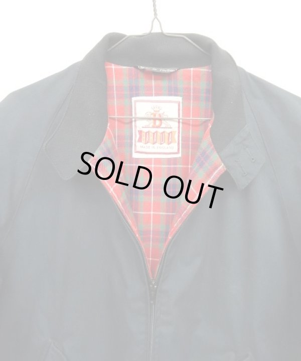 画像3: 90'S BARACUTA G9 ハリントンジャケット OPTIジップ ダークネイビー イングランド製 (VINTAGE)