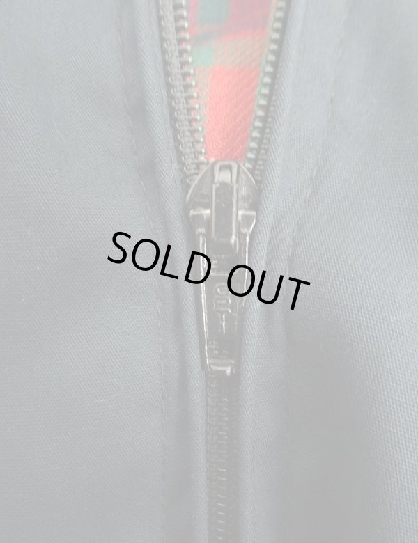 画像4: 90'S BARACUTA G9 ハリントンジャケット OPTIジップ ダークネイビー イングランド製 (VINTAGE)