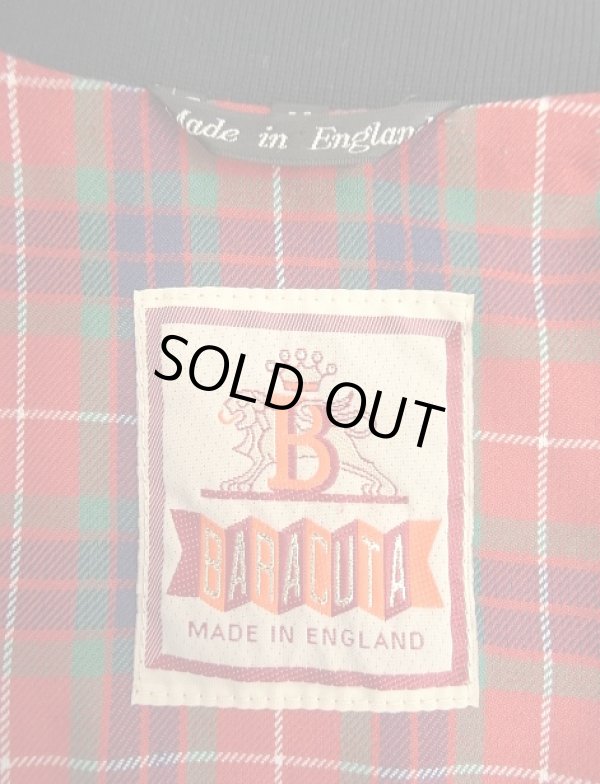 画像2: 90'S BARACUTA G9 ハリントンジャケット OPTIジップ ダークネイビー イングランド製 (VINTAGE)