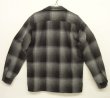 画像3: 00'S PENDLETON "BOARD SHIRT" ウール オープンカラーシャツ オンブレチェック (USED)