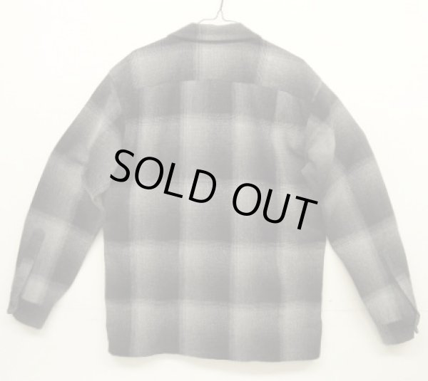 画像3: 00'S PENDLETON "BOARD SHIRT" ウール オープンカラーシャツ オンブレチェック (USED)