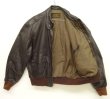 画像4: 70'S EDDIE BAUER "A-2" 黒タグ レザー フライトジャケット ブラウン (VINTAGE)