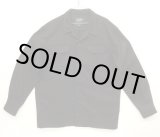 画像: 00'S PENDLETON "BOARD SHIRT" ウール オープンカラーシャツ ブラック (USED)