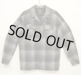 画像: 00'S PENDLETON "BOARD SHIRT" ウール オープンカラーシャツ オンブレチェック (USED)