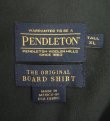 画像2: 00'S PENDLETON "BOARD SHIRT" ウール オープンカラーシャツ ブラック (USED)