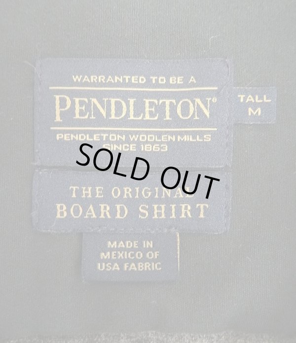 画像2: 00'S PENDLETON "BOARD SHIRT" ウール オープンカラーシャツ オンブレチェック (USED)