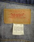 画像2: 70'S LEVIS "70505" スモールe ボタン裏52 4thモデル デニムジャケット インディゴ 42 USA製 (VINTAGE)
