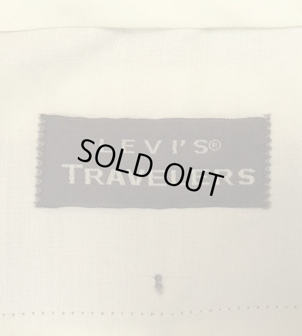 画像2: 90'S LEVIS "TRAVELERS" ツープリーツ スラックス TALONジップ ダークネイビー USA製 (VINTAGE)