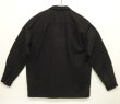 画像3: 00'S PENDLETON "BOARD SHIRT" ウール オープンカラーシャツ ブラック (USED)