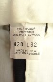 画像3: 90'S LEVIS "TRAVELERS" ツープリーツ スラックス TALONジップ ダークネイビー USA製 (VINTAGE)