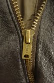 画像3: 70'S EDDIE BAUER "A-2" 黒タグ レザー フライトジャケット ブラウン (VINTAGE)