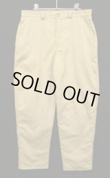 画像: 80'S LL Bean 裏地シャモアクロス ワークパンツ ベージュ TALONジップ USA製 (VINTAGE)