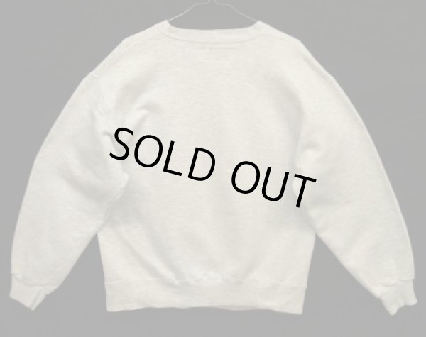 画像5: 90'S LL Bean by RUSSELL ATHLETIC ロゴ刺繍 前Vガゼット スウェットシャツ ヘザーグレー USA製 (VINTAGE)